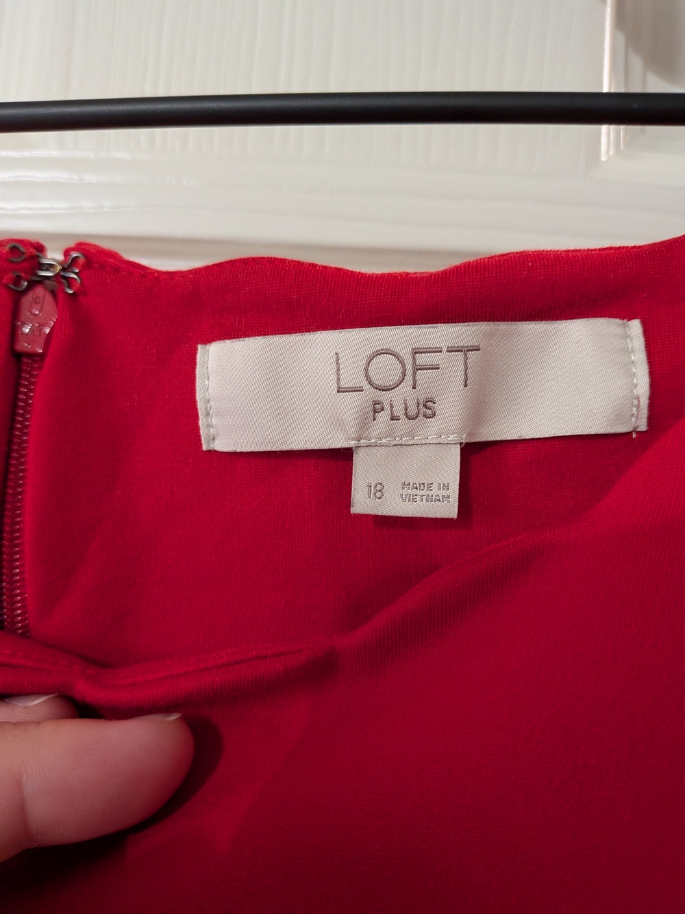 Loft Red Dress